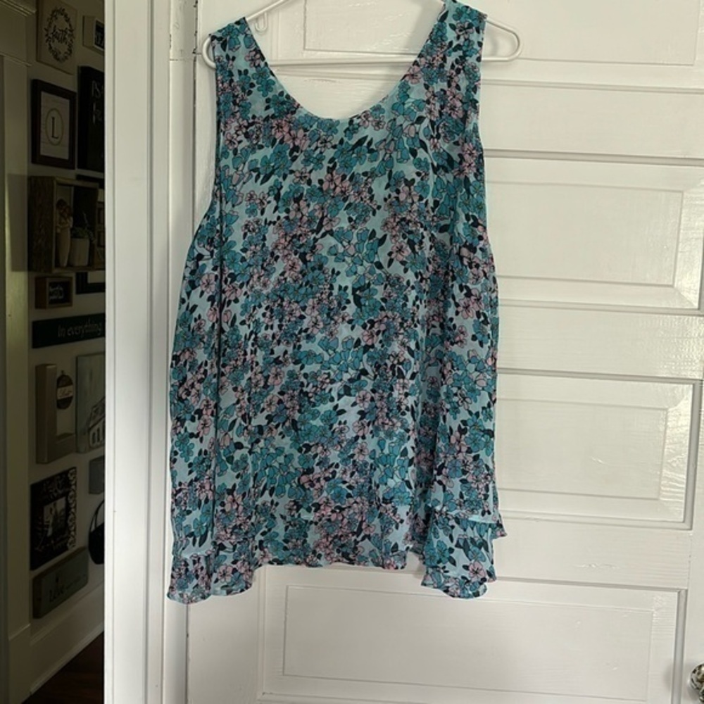 Lane Bryant Floral Tank